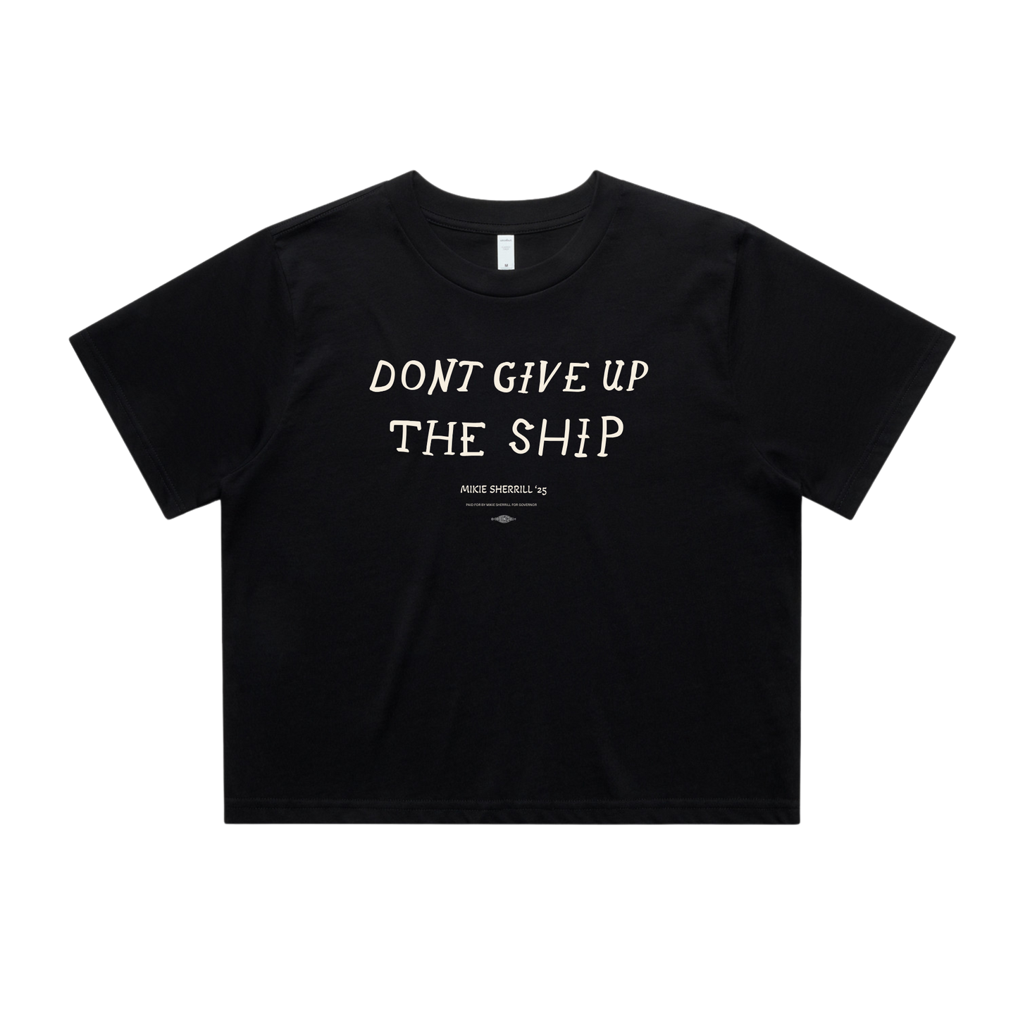 Don't Give Up the Ship Crop Top