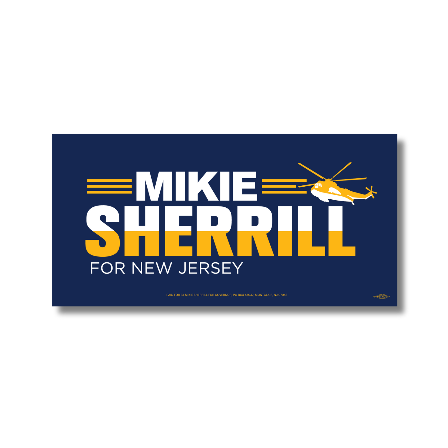 Sherrill Logo Bumper Magnet
