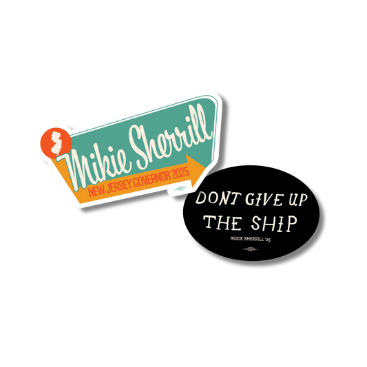 Mikie Sherrill Sticker Pack