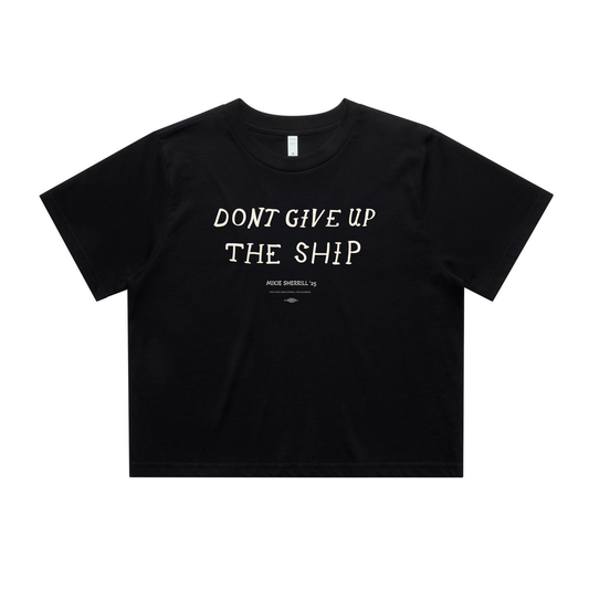 Don't Give Up the Ship Crop Top