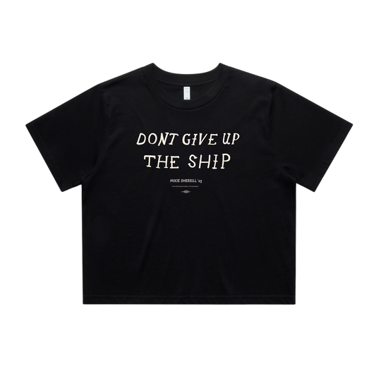 Don't Give Up the Ship Crop Top